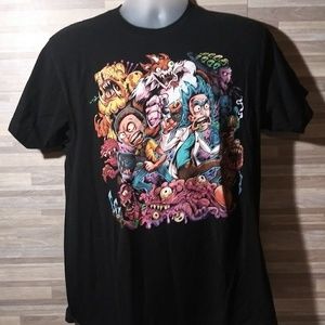 Adult swim Ripple Junction Rick And Morty Shirt L